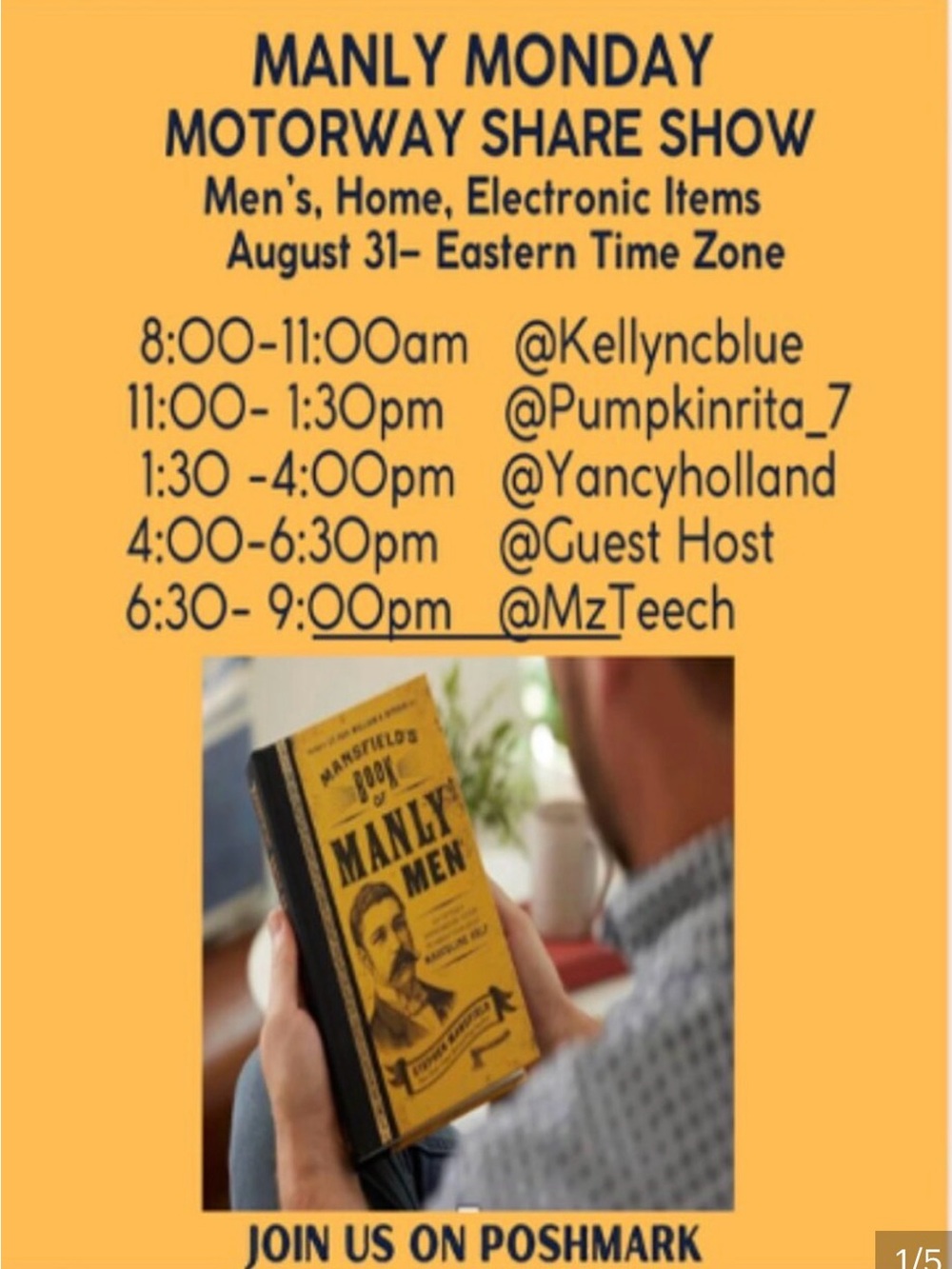 Live Share Show Flyer - Selling Together & Clearing Out Closets - Picture 3 of 9